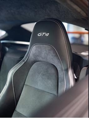 Orange 2021 Porsche 718 Cayman 718 Cayman GT4