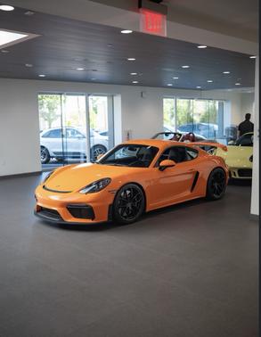 Orange 2021 Porsche 718 Cayman 718 Cayman GT4
