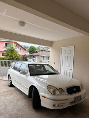 White 2005 Hyundai SONATA GLS