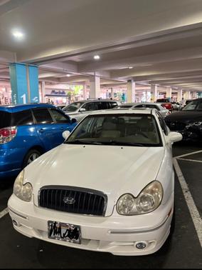 White 2005 Hyundai SONATA GLS
