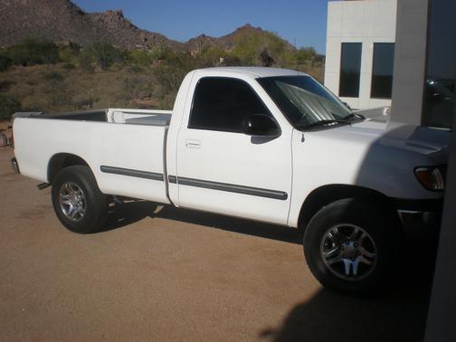 White 2000 Toyota Tundra SR5
