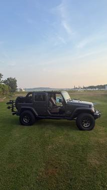 Gray 2018 Jeep Wrangler JK Unlimited Sahara