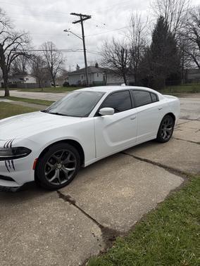 White 2015 Dodge Charger SXT