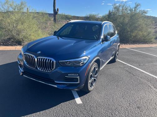 Blue 2021 BMW X5 sDrive40i