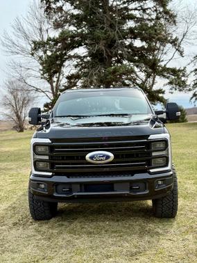 Black 2025 Ford F-350 Platinum