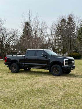 Black 2025 Ford F-350 Platinum