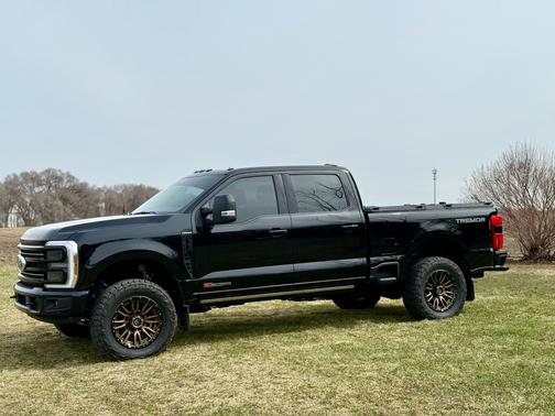 Black 2025 Ford F-350 Platinum
