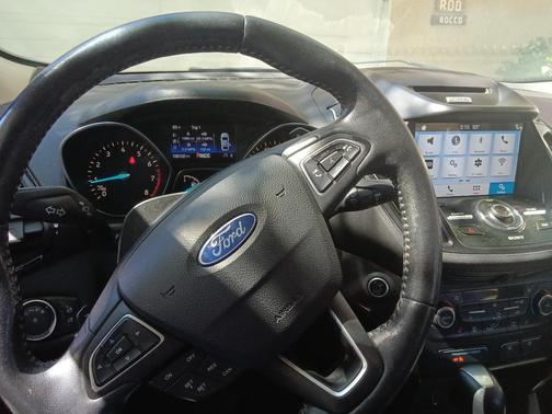 Black 2017 Ford Escape Titanium