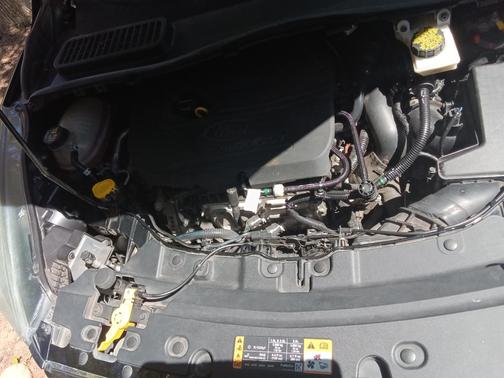 Black 2017 Ford Escape Titanium