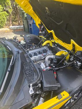 Yellow 2008 Saturn Sky Red Line