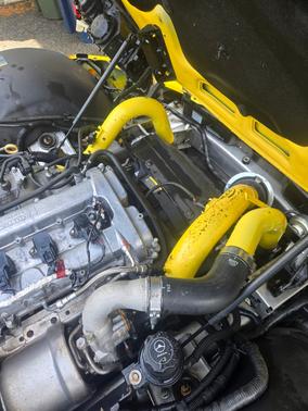 Yellow 2008 Saturn Sky Red Line