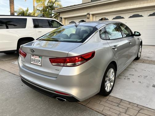 Silver 2016 Kia Optima EX