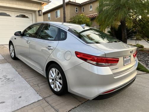 Silver 2016 Kia Optima EX