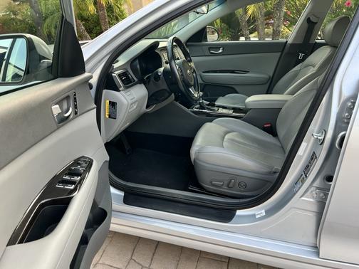 Silver 2016 Kia Optima EX
