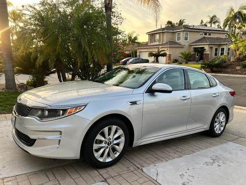 Silver 2016 Kia Optima EX