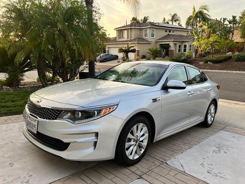 Silver 2016 Kia Optima EX