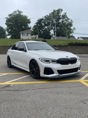 White 2021 BMW M340 i