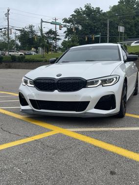 White 2021 BMW M340 i