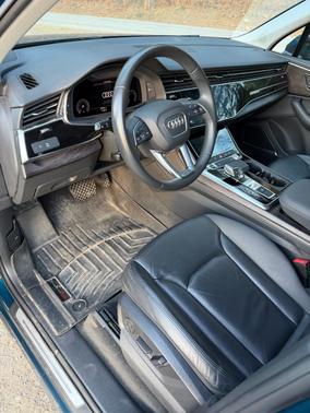 Blue 2021 Audi Q7 55 Premium Plus