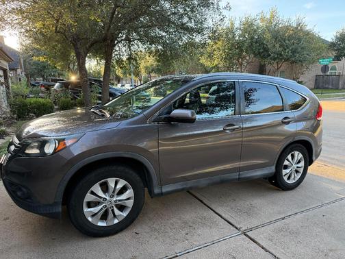 Brown 2014 Honda CR-V EX-L