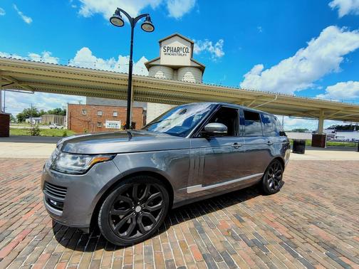 Gray 2015 Land Rover Range Rover 5.0L Supercharged