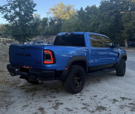 Blue 2021 RAM 1500 TRX