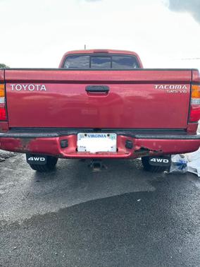 Red 2003 Toyota Tacoma Double Cab