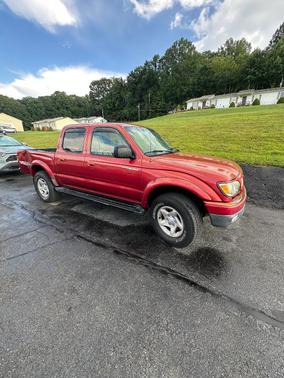 Red 2003 Toyota Tacoma Double Cab
