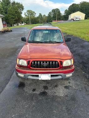 Red 2003 Toyota Tacoma Double Cab