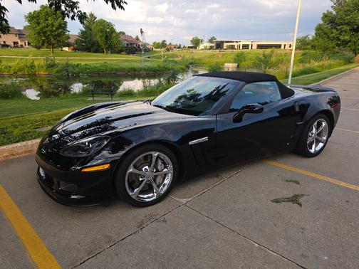 Black 2011 Chevrolet Corvette Grand Sport