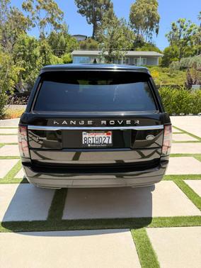 Black 2019 Land Rover Range Rover 3.0L V6 Supercharged HSE