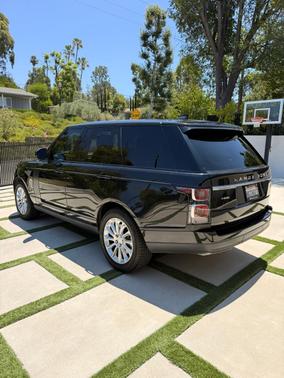Black 2019 Land Rover Range Rover 3.0L V6 Supercharged HSE