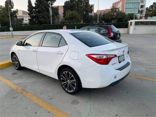 White 2014 Toyota Corolla S Plus