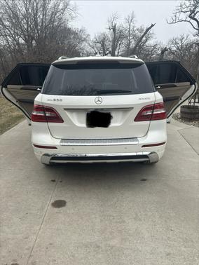 White 2013 Mercedes-Benz M-Class ML 550 4MATIC