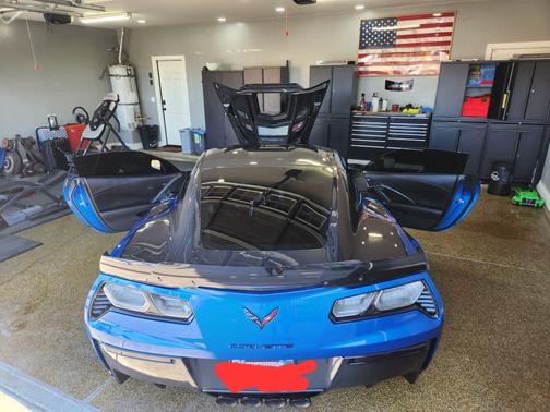 Blue 2016 Chevrolet Corvette Z06