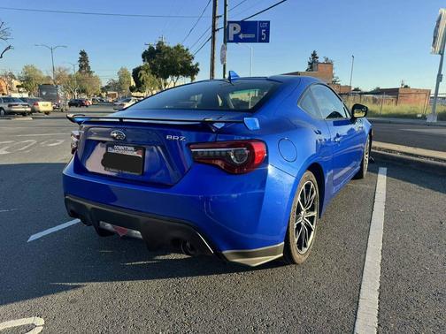 Blue 2017 Subaru BRZ Limited