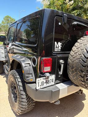 Black 2012 Jeep Wrangler Sahara