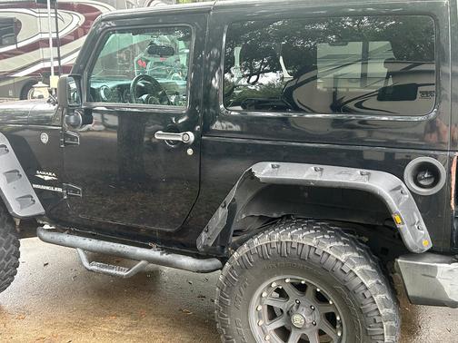 Black 2012 Jeep Wrangler Sahara