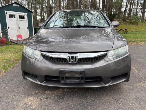 Beige 2010 Honda Civic EX-L