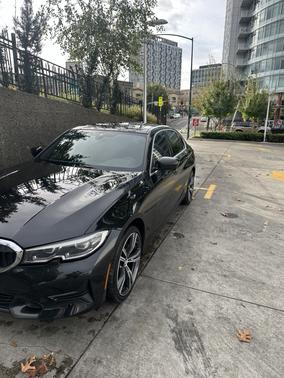 Black 2021 BMW 330 i xDrive
