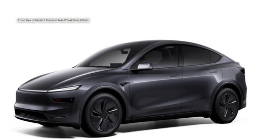 Gray 2026 Tesla Model Y Premium RWD