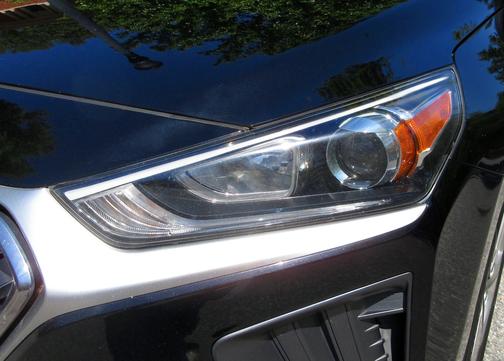 Black 2020 Hyundai IONIQ Hybrid Blue