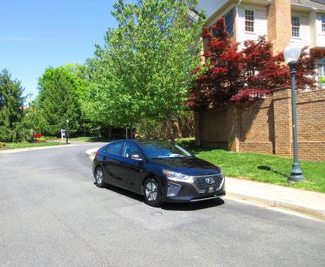 Black 2020 Hyundai IONIQ Hybrid Blue