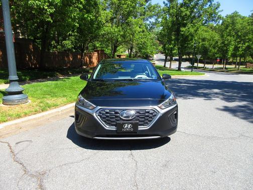 Black 2020 Hyundai IONIQ Hybrid Blue