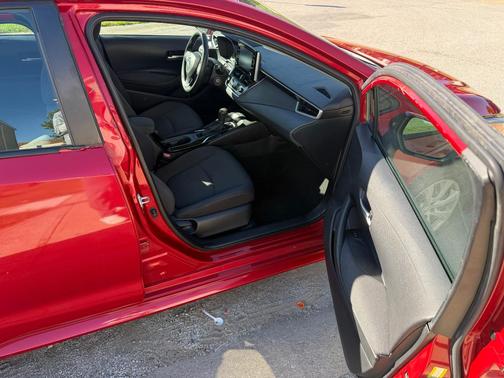 Red 2021 Toyota Corolla LE