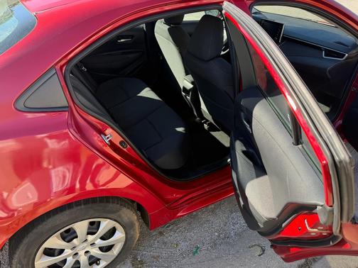 Red 2021 Toyota Corolla LE