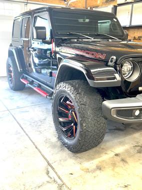 Black 2020 Jeep Wrangler Unlimited Rubicon