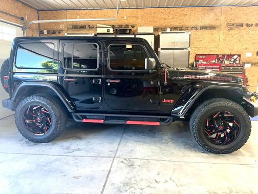 Black 2020 Jeep Wrangler Unlimited Rubicon