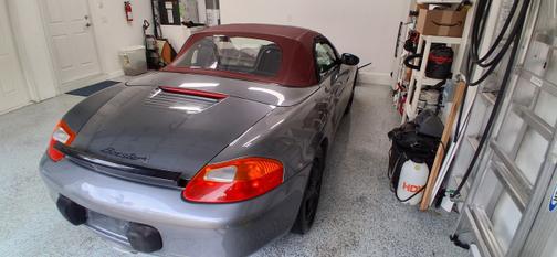 Silver 2002 Porsche Boxster Boxster