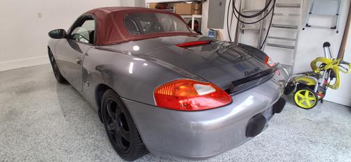 Silver 2002 Porsche Boxster Boxster